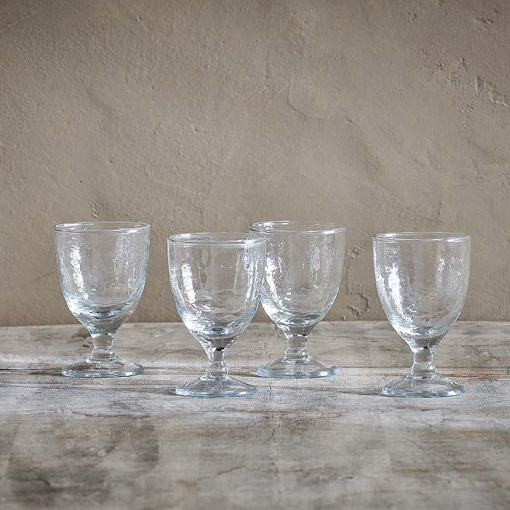 Nkuku Yala Hammered Wine Glass